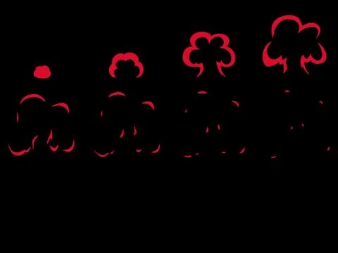 Sprite Sheets Explosion. Ready for games. Иллюстрация