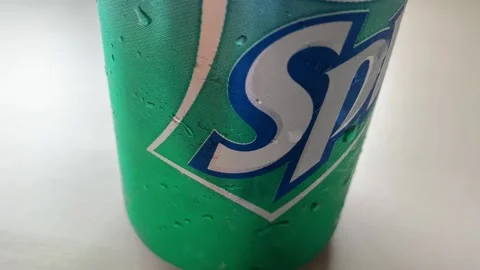 Sprite Soda Can Stock Footage 132792505