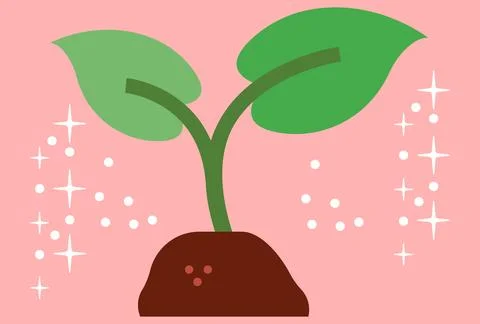 Sprout Concept Illustration Stock Illustration