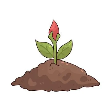 Sprout illustration Stock Illustration