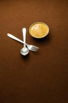 Sprouts curry on the table Stock Photos