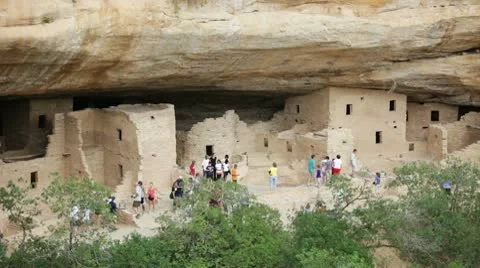 Spruce Tree House, Mesa Verde Stock-Footage 8993785