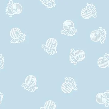 Spruce wood line seamless pattern Stock Illustration