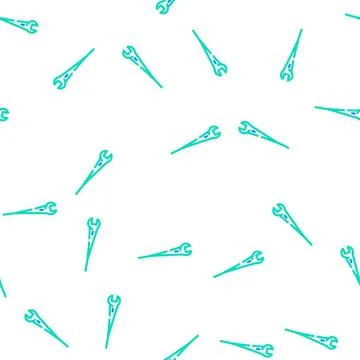Spud wrench vector seamless pattern Illustrazione stock