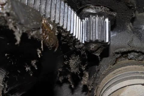Spur Gears control Stock Photos
