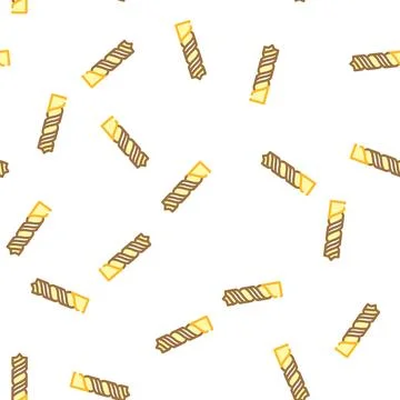 Spur wood drill bit vector seamless pattern Stock Illustration