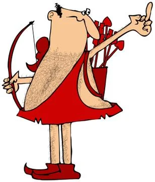 Spurned love Stock Illustration