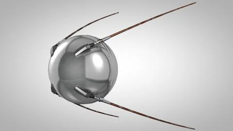 Sputnik 3D Model