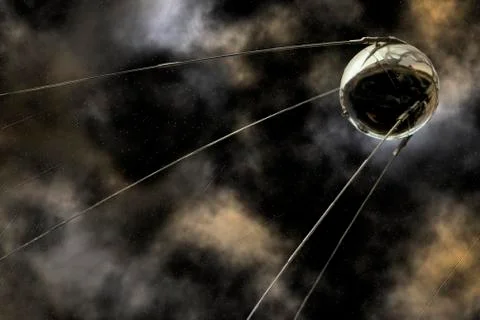 Sputnik Stock Illustration
