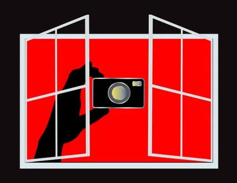 Spy Camera (Vector) Stock Illustration