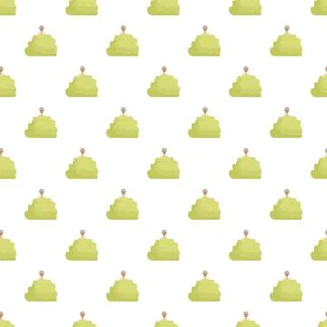 Spy hiding in bush seamless pattern background Stock Illustration