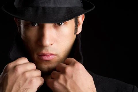 Spy man Foto stock