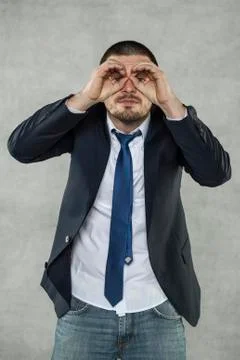 Spy Risk Foto stock