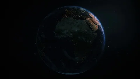 Spy Satellite Stock Footage 129742441