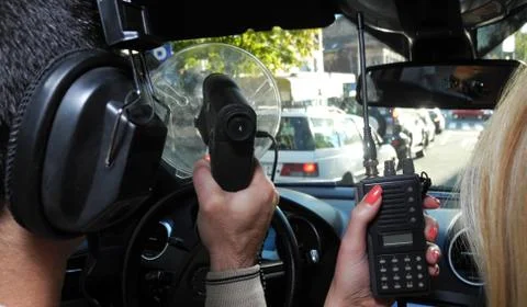 Spying agents in action Stock Photos