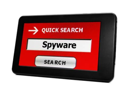 Spyware concept Stock Illustration