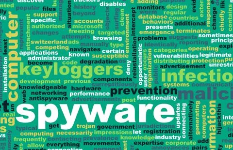 Spyware Stock Illustration