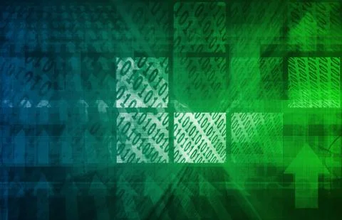 Spyware network Illustrazione stock