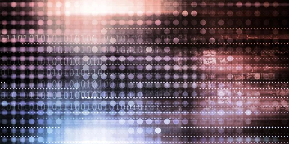 Spyware Network Stock Illustration