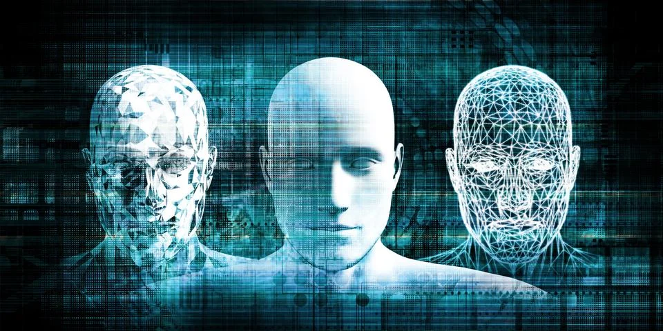 Spyware Network Illustrazione stock