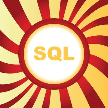 SQL abstract icon Illustrazione stock