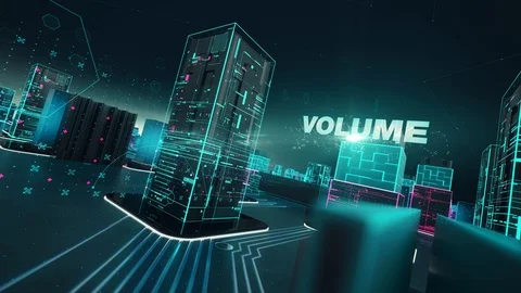 SQL with digital technology concept Stock Footage 93232830