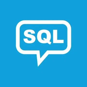 SQL message icon Иллюстрация
