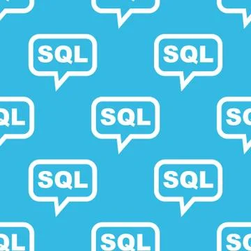 SQL message pattern Stock Illustration