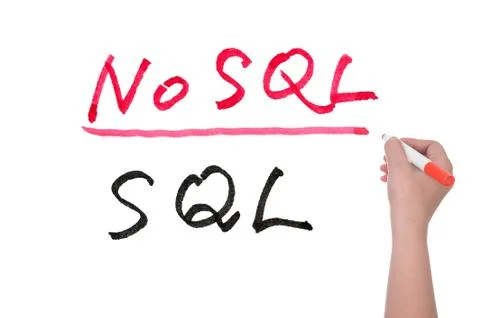 Sql or nosql Stock Photos