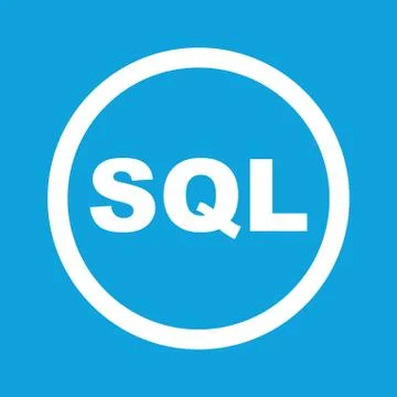 SQL sign icon Illustrazione stock