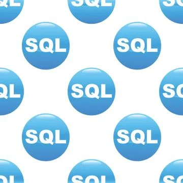 SQL sign pattern Stock Illustration