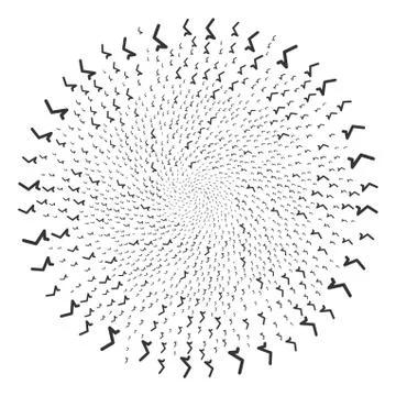 Sqrt Curl Stream 스톡 일러스트