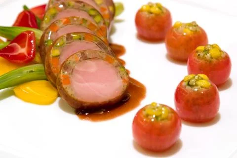 Squab breast Stock Photos