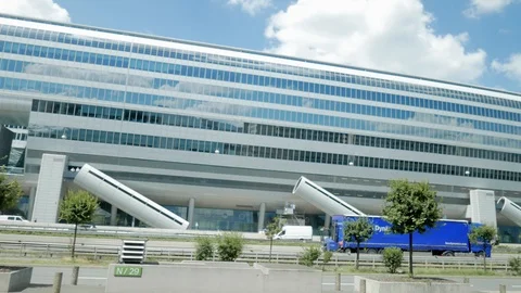 The Squaire, Frankfurt Stock Footage 111545984