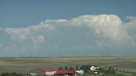 Squall Line Stock Footage 54740025