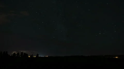 Squally Night Stock Footage 54741603