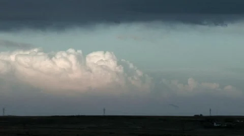 Squally Weather Stock Footage 54730181