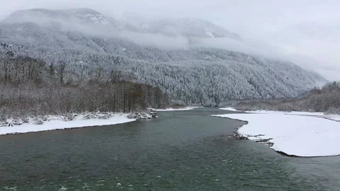 Squamish River British Columbia Canada Stock Footage 157698558