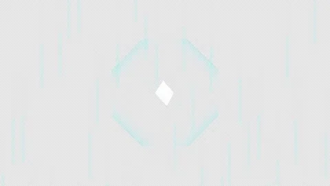 Square 1:1 HUD Command Interface - Data Diagnostic Visualization Loop 16:9 Stock Footage 331196454