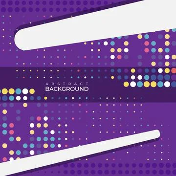 Square abstract multicolor vector background. Violet tones decoration illustr Stock Illustration