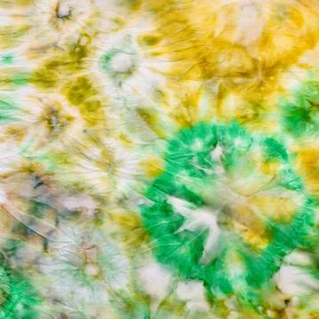 Square abstract pattern in Tie-dye batik technique Foto stock