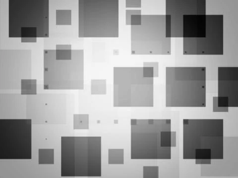 Square abstract shape on white background Stock Illustration