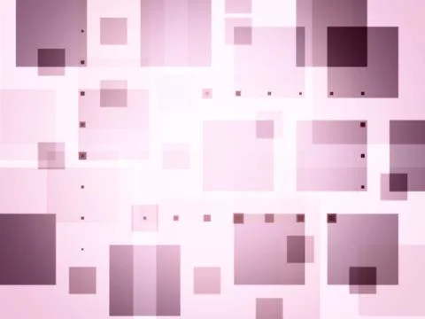 Square abstract shape on white background Stock Illustration