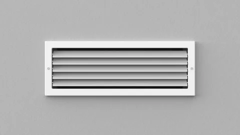 Square air vent Stock Footage 332339091