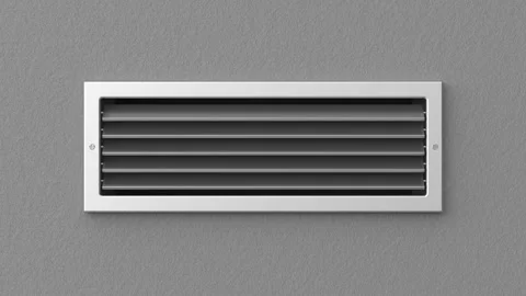 Square air vent Stock Footage 333418173
