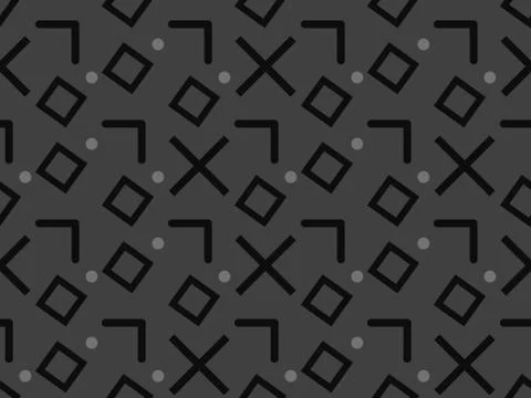 Square and  cross on a seamless spring pattern. 스톡 일러스트