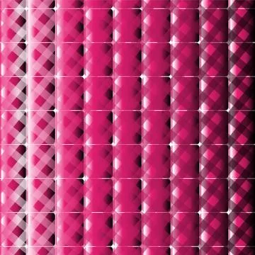 Square and stripes vector pink background Illustrazione stock
