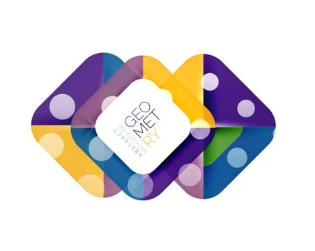 Square and triangle pattern background 스톡 일러스트