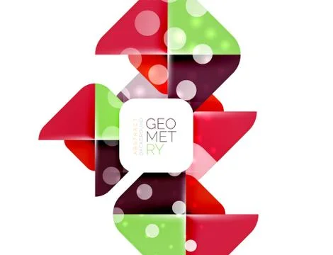 Square and triangle pattern background 스톡 일러스트