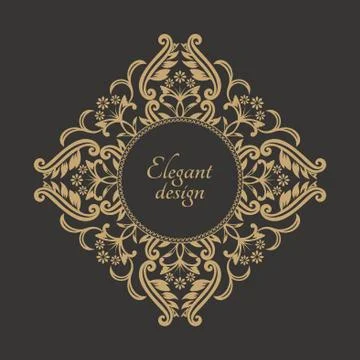 Square arabic pattern Illustration